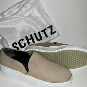 Brand New Schultz Leather Slip-on Sneaker